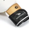 Рукавички боксерські Yakimasport LION розмір 12 унцій, чорно-білі