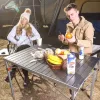 Стіл кемпінговий розкладний KING CAMP для 4-6 осіб 100 x 70 см - чорний Стіл кемпінговий розкладний KING CAMP для 4-6 осіб 100 x 70 см - чорний