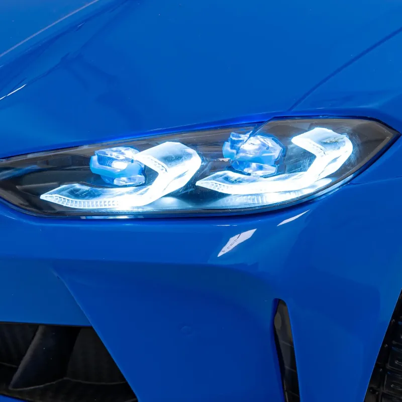 Дитяча акумуляторна машинка BMW M4 Синя Дитяча акумуляторна машинка BMW M4 Синя