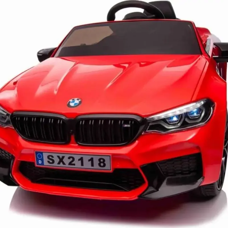 Дитяча акумуляторна машинка BMW M5 DRIFT Червона