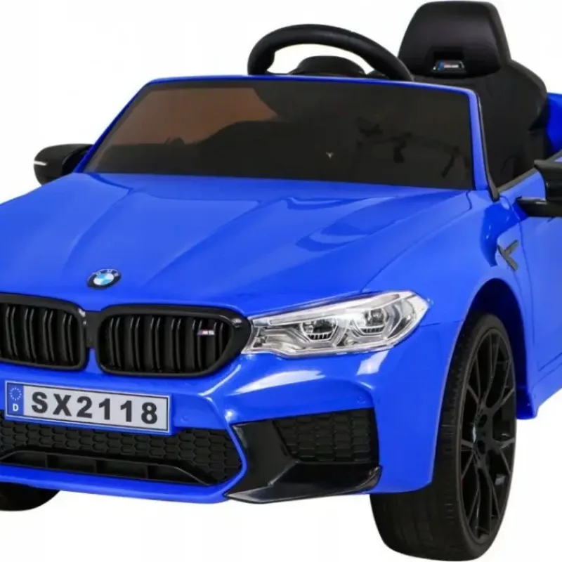Дитяча акумуляторна машинка BMW M5 DRIFT Синя