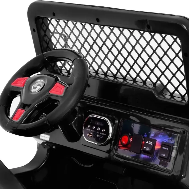 Дитячий акумуляторний позашляховик Raptor Drifter Чорний Дитячий акумуляторний позашляховик Raptor Drifter Чорний