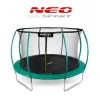 Батут Neo-Sport з внутрішньою сіткою 12 футів 374 см зелений Батут Neo-Sport з внутрішньою сіткою 12 футів 374 см зелений