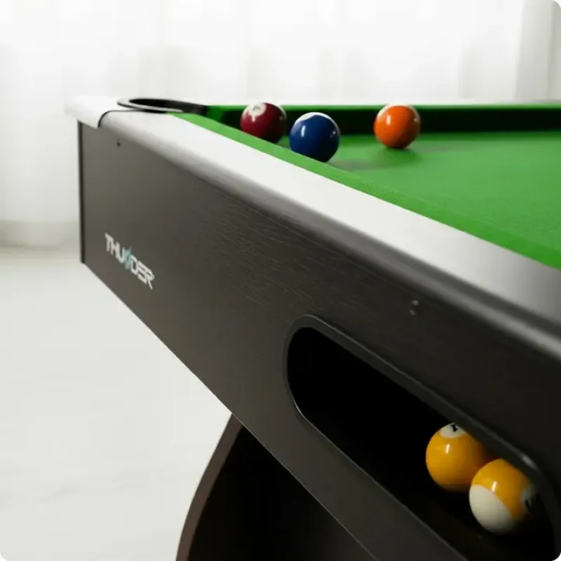 Більярдний стіл THUNDER BOLD-BLACK 9FT, 214 х 122 х 81 см Більярдний стіл THUNDER BOLD-BLACK 9FT, 214 х 122 х 81 см