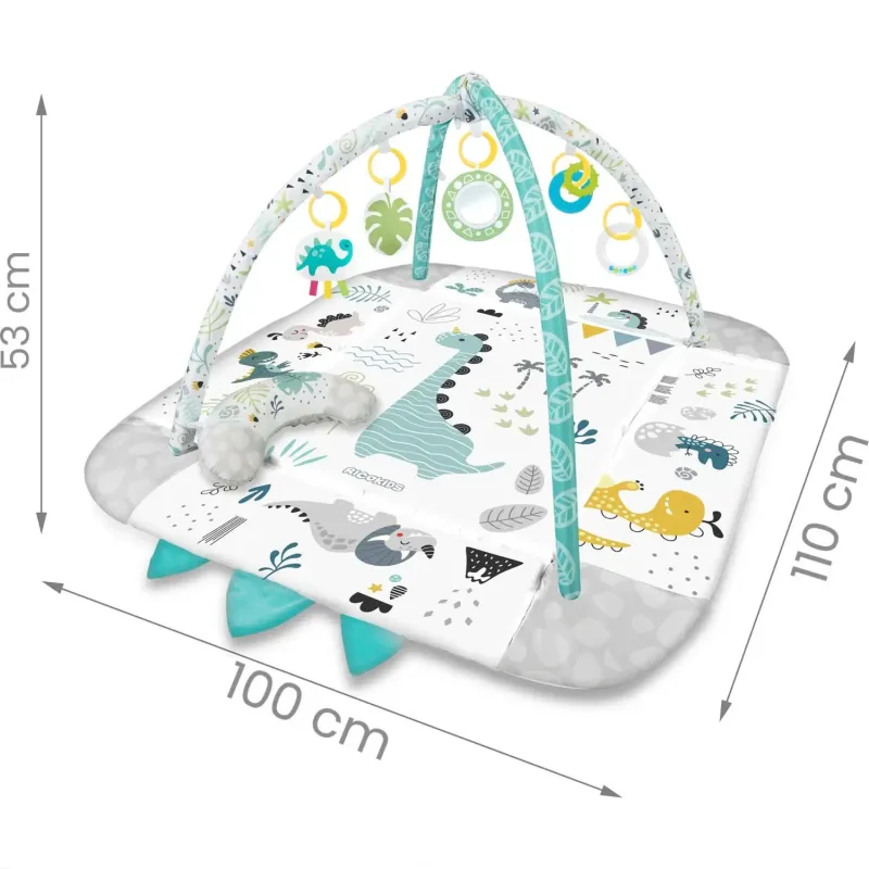 Килимок розвивальний 110 x 100 см Нессі Ricokids