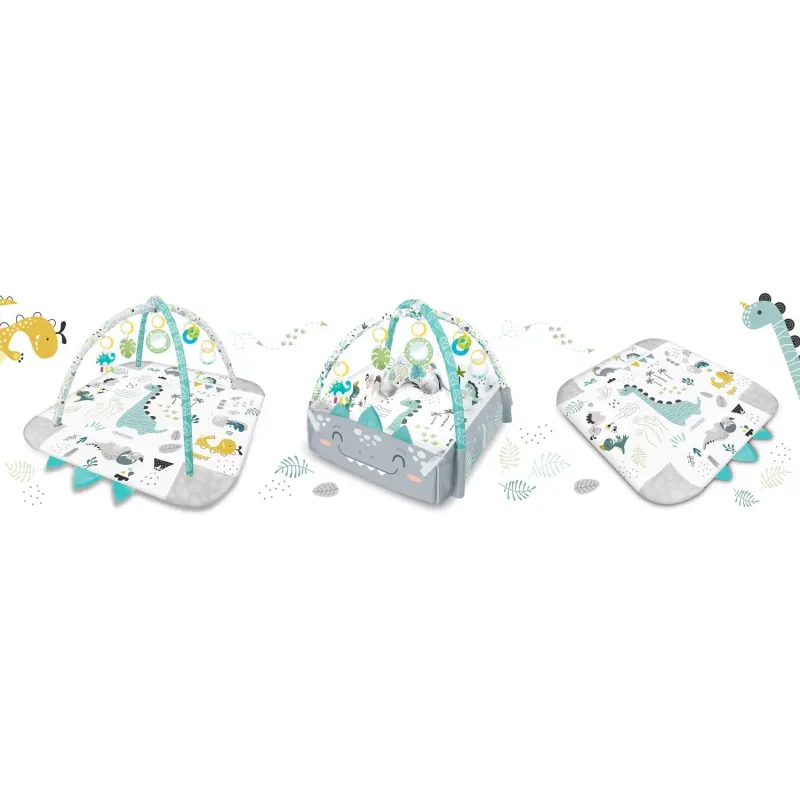 Килимок розвивальний 110 x 100 см Нессі Ricokids