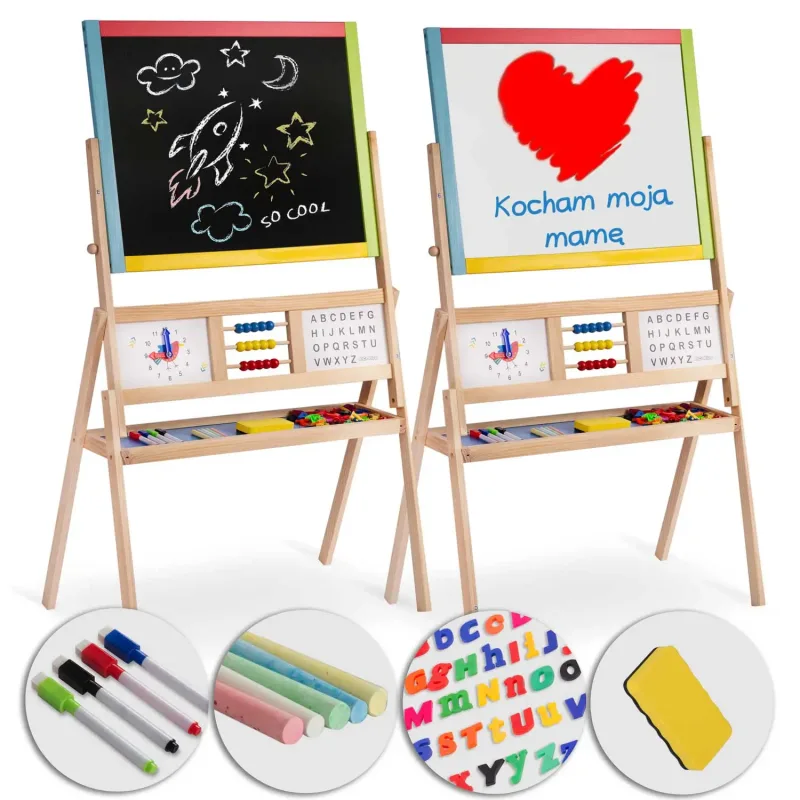 Магнітна дошка Ricokids 780100 різнокольорова Магнітна дошка Ricokids 780100 різнокольорова