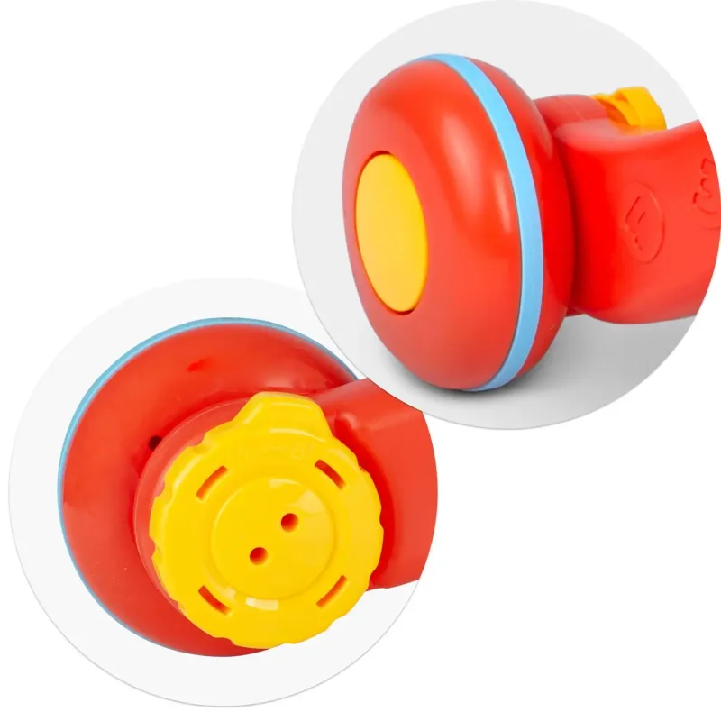 Каталка 2-в-1 інтерактивна Ricokids біло-червона Каталка 2-в-1 інтерактивна Ricokids біло-червона