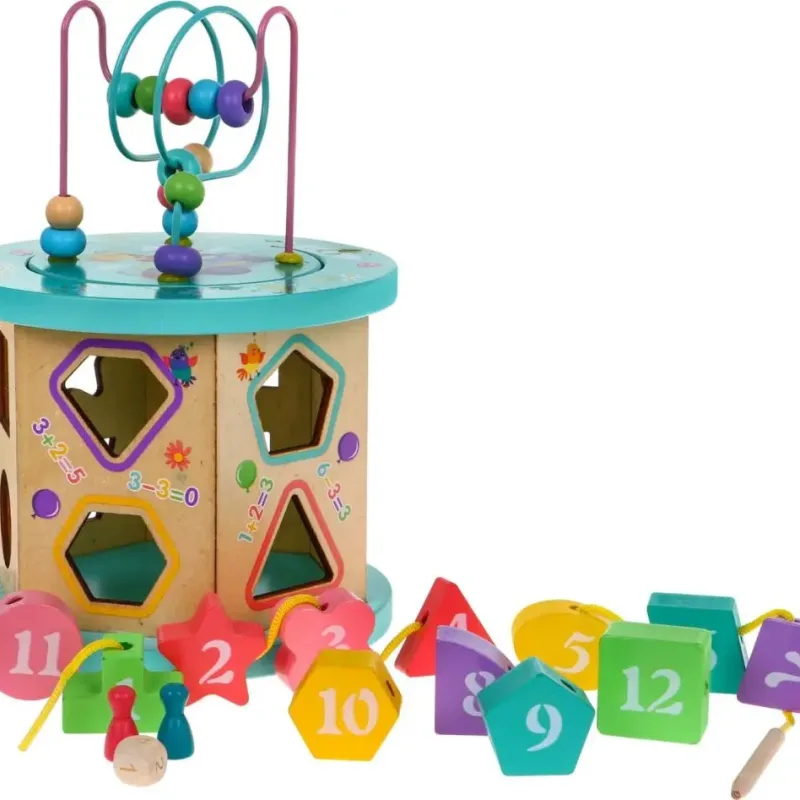 Дитячий сортер Ramiz ME-010 4-в-1, дерев'яний
