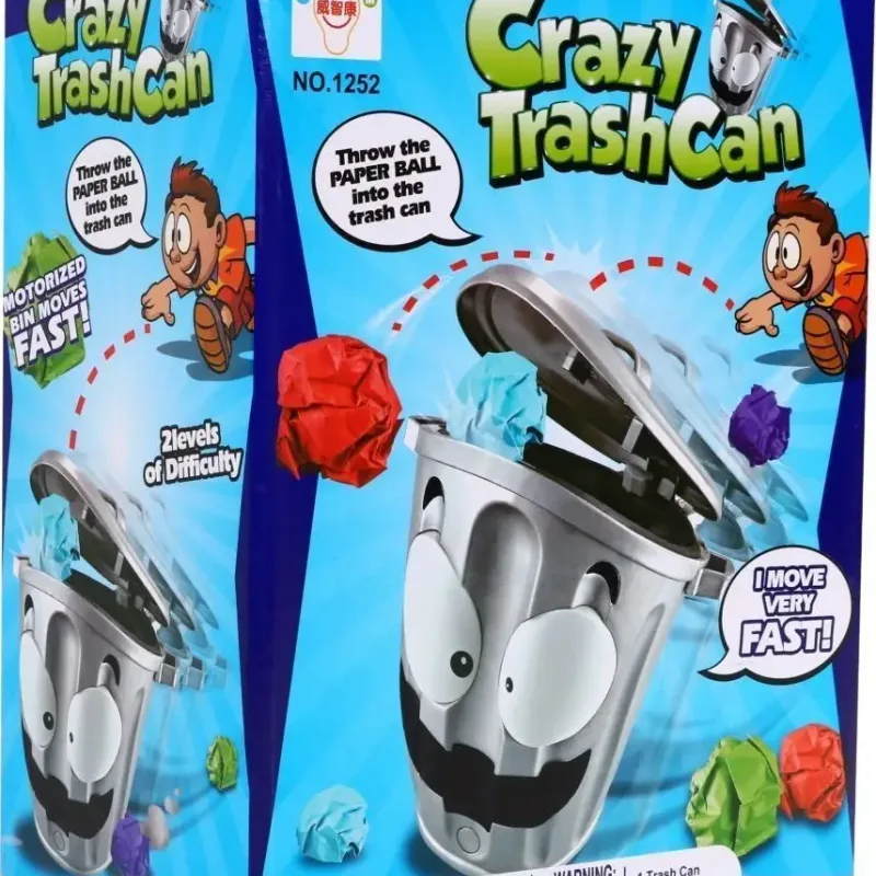 Дитяча гра Ramiz ZGR.1252 Crazy Waste Bin Дитяча гра Ramiz ZGR.1252 Crazy Waste Bin