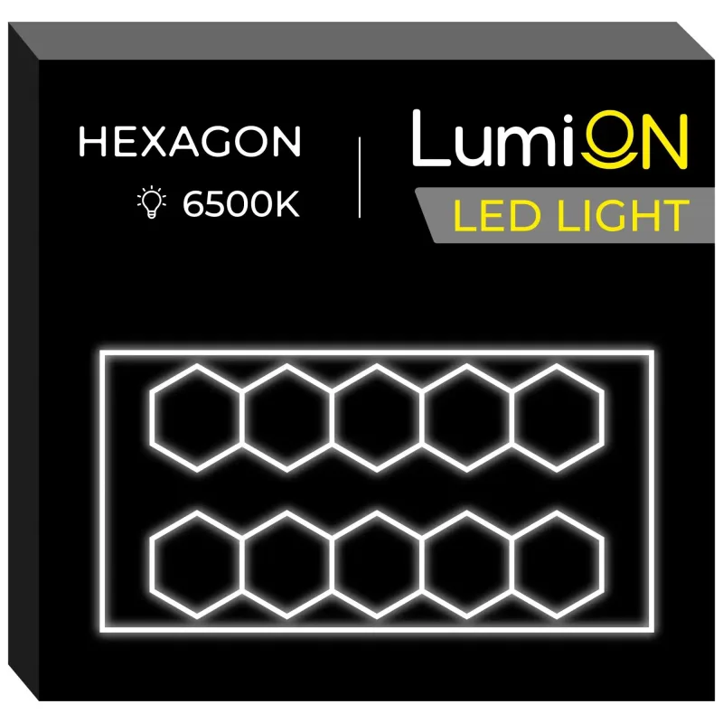 Світильник світлодіодний шестикутний LumiOn L0-3, 485 x 244 см