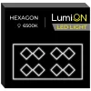 Світильник світлодіодний квадратний LumiOn L0-6, 485 x 244 см