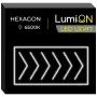 Світильник світлодіодний трикутний LumiOn L0-7, 485 x 244 см