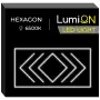 Світильник світлодіодний трикутний LumiOn L0-8, 485 x 244 см