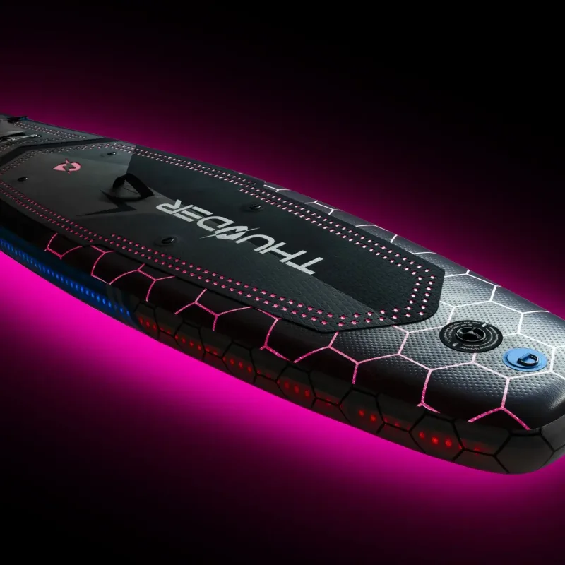 Надувна SUP дошка (Сапборд) з LED підсвічуванням THUNDER LUMOS 320 Надувна SUP дошка (Сапборд) з LED підсвічуванням THUNDER LUMOS 320