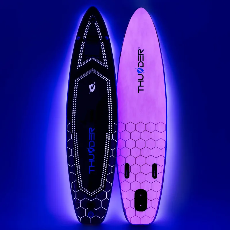 Надувна SUP дошка (Сапборд) з LED підсвічуванням THUNDER LUMOS 320 Надувна SUP дошка (Сапборд) з LED підсвічуванням THUNDER LUMOS 320