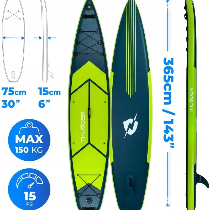 Надувна SUP дошка (Сапборд) THUNDER VISO 365 Надувна SUP дошка (Сапборд) THUNDER VISO 365