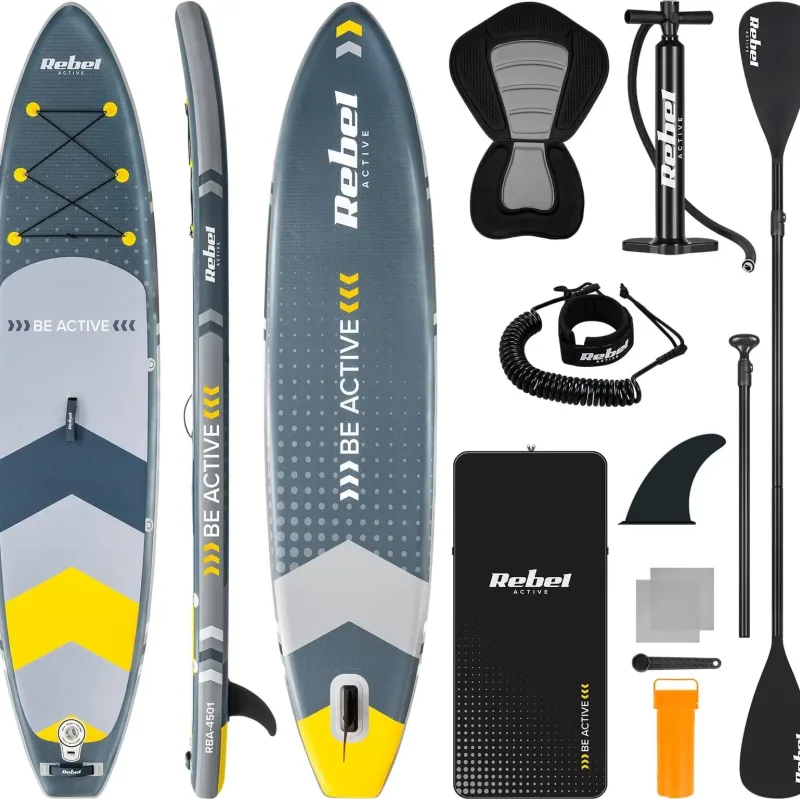 Надувна SUP дошка (Сапборд) Rebel ACTIVE RBA4501 350