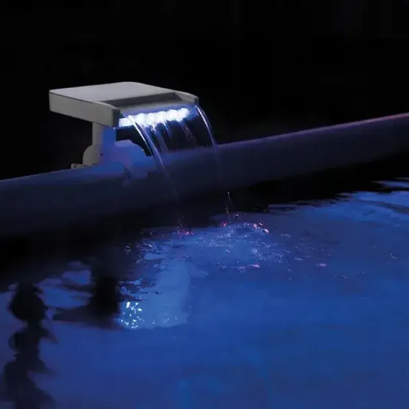 Водоспад для басейну Intex 28090 з LED підсвіткою
