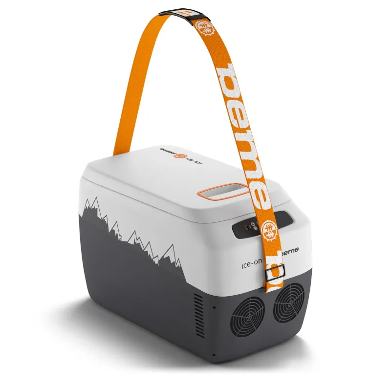 Дорожній холодильник з ременем Peme Go Adventure Orange 30 28,3 л, сірий