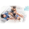 Матрац надувний INTEX 64906ND з насосом 203 х 152 х 46 см, сірий Матрац надувний INTEX 64906ND з насосом 203 х 152 х 46 см, сірий