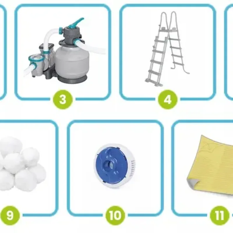 Басейн каркасний 13в1 Bestway Hydrium 561CU 488 х 132 см Басейн каркасний 13в1 Bestway Hydrium 561CU 488 х 132 см