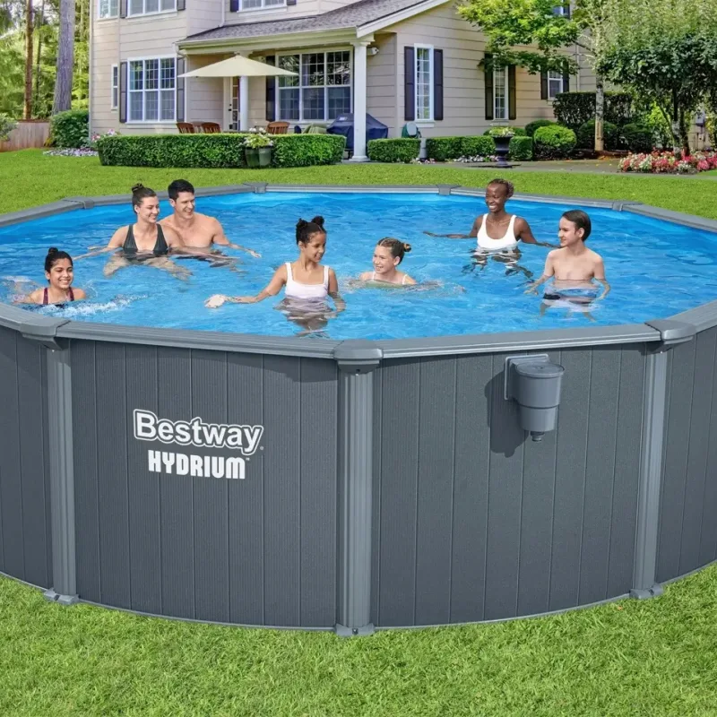 Басейн каркасний 13в1 Bestway Hydrium 561CU 488 х 132 см Басейн каркасний 13в1 Bestway Hydrium 561CU 488 х 132 см