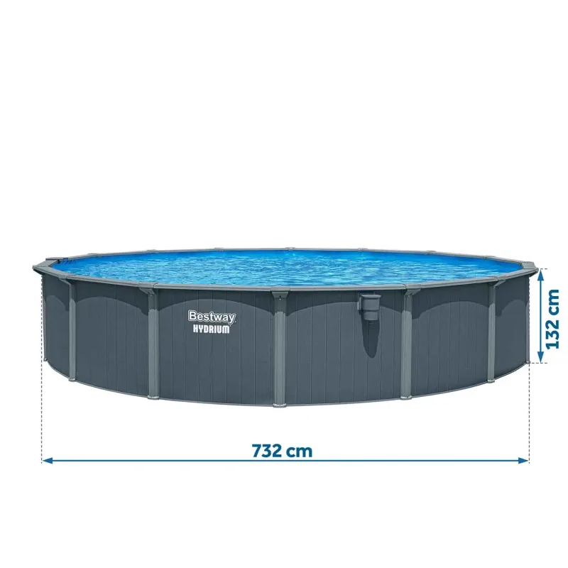 Басейн каркасний 13в1 Bestway Hydrium 561RP 732 х 132 см Басейн каркасний 13в1 Bestway Hydrium 561RP 732 х 132 см