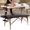 Масажний стіл inSPORTline Orashi 2-Section Wooden, чорний