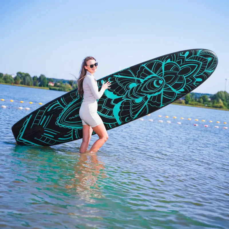 Надувна SUP дошка (Сапборд) THUNDER MOTH-MINT 350