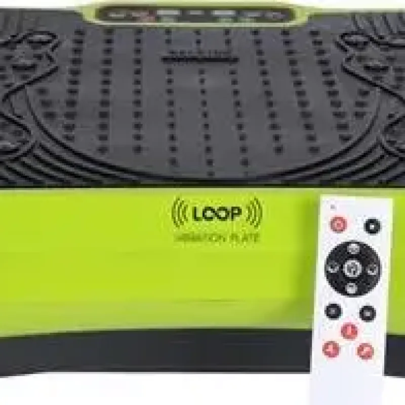 Вібраційна платформа HMS Loop SVP07 чорно-зелена Вібраційна платформа HMS Loop SVP07 чорно-зелена