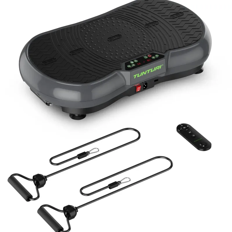 Вібраційна платформа Tunturi Cardio Fit V40 сіра Вібраційна платформа Tunturi Cardio Fit V40 сіра