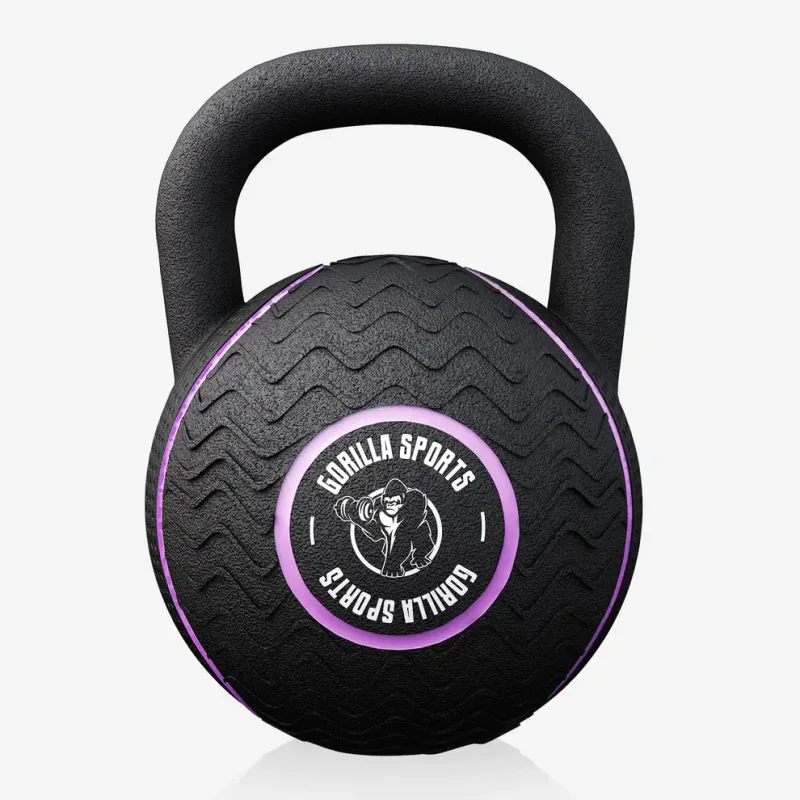 Гирі прогумовані Gorilla Sports 8 кг, 12кг, 16 кг Гирі прогумовані Gorilla Sports 8 кг, 12кг, 16 кг