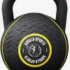 Гиря прогумована Gorilla Sports 16 кг, чорна Гиря прогумована Gorilla Sports 16 кг, чорна