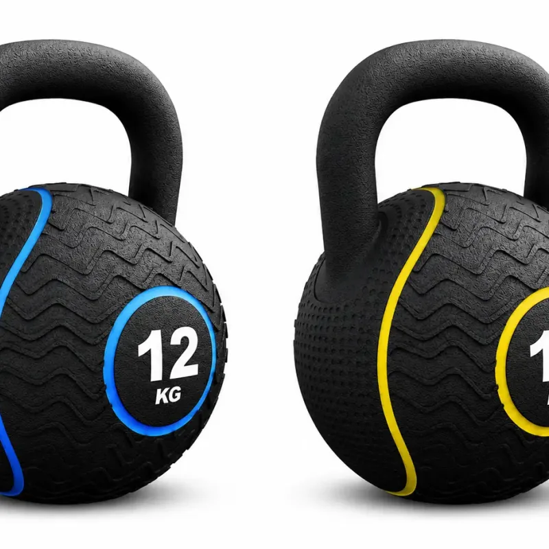 Гирі прогумовані Gorilla Sports 12 кг, 16 кг