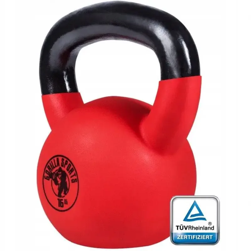 Гиря чавунна Gorilla Sports 16 кг Гиря чавунна Gorilla Sports 16 кг