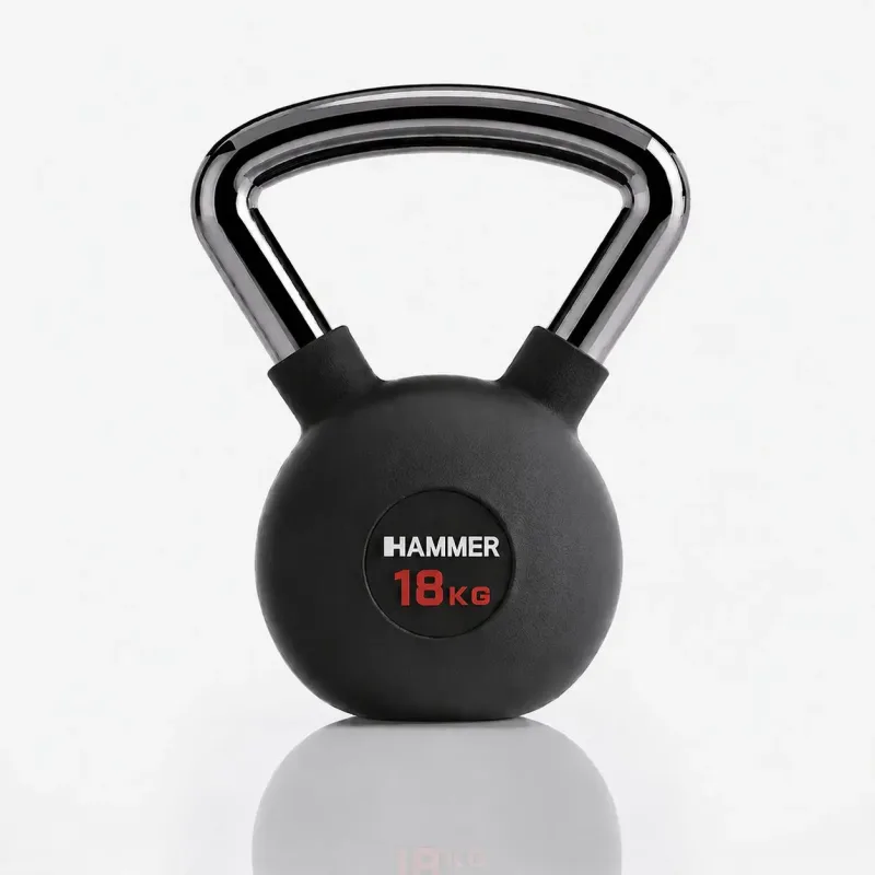 Гиря прогумована Hammer 18 кг