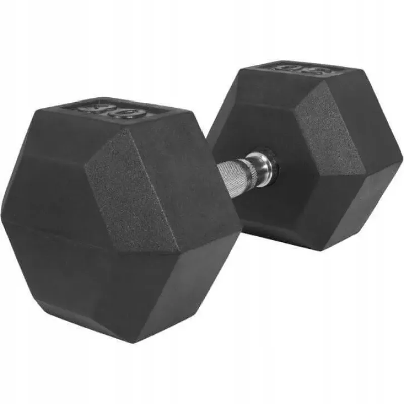 Гантель шестигранна Gorilla Sports Hex 30 кг