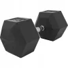 Гантель шестигранна Gorilla Sports Hex 45 кг Гантель шестигранна Gorilla Sports Hex 45 кг