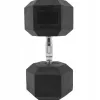 Гантель шестигранна Gorilla Sports Hex 45 кг Гантель шестигранна Gorilla Sports Hex 45 кг