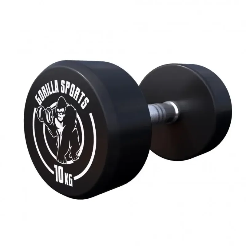 Гантелі прогумовані Gorilla Sports 100278-00008-0109 2 x 10 кг Гантелі прогумовані Gorilla Sports 100278-00008-0109 2 x 10 кг
