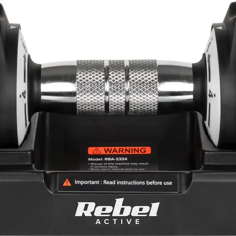Ганетлі регульовані Rebel Active RBA-2334 2 x 5 кг Ганетлі регульовані Rebel Active RBA-2334 2 x 5 кг