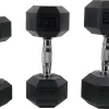 Гантель шестигранна UnderFit UF56 37,5 кг Гантель шестигранна UnderFit UF56 37,5 кг