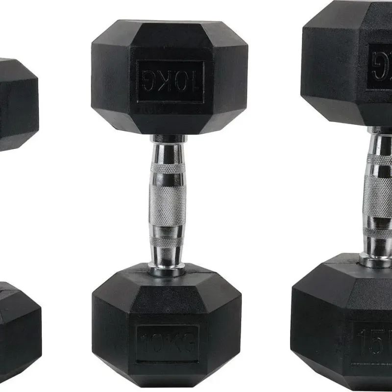 Гантель шестигранна UnderFit UF56 37,5 кг Гантель шестигранна UnderFit UF56 37,5 кг