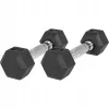 Гантелі шестигранні Gorilla Sports Hex 4-25 кг Гантелі шестигранні Gorilla Sports Hex 4-25 кг
