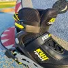 Роликові ковзани KUBISPORT розмір 38, чорно-жовті Роликові ковзани KUBISPORT розмір 38, чорно-жовті