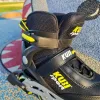 Роликові ковзани KUBISPORT розмір 46, чорно-жовті Роликові ковзани KUBISPORT розмір 46, чорно-жовті