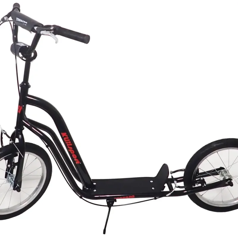 Дитячий самокат KUBISPORT 90 кг, чорний Дитячий самокат KUBISPORT 90 кг, чорний