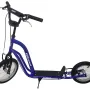 Дитячий самокат KUBISPORT 90 кг, чорно-синій