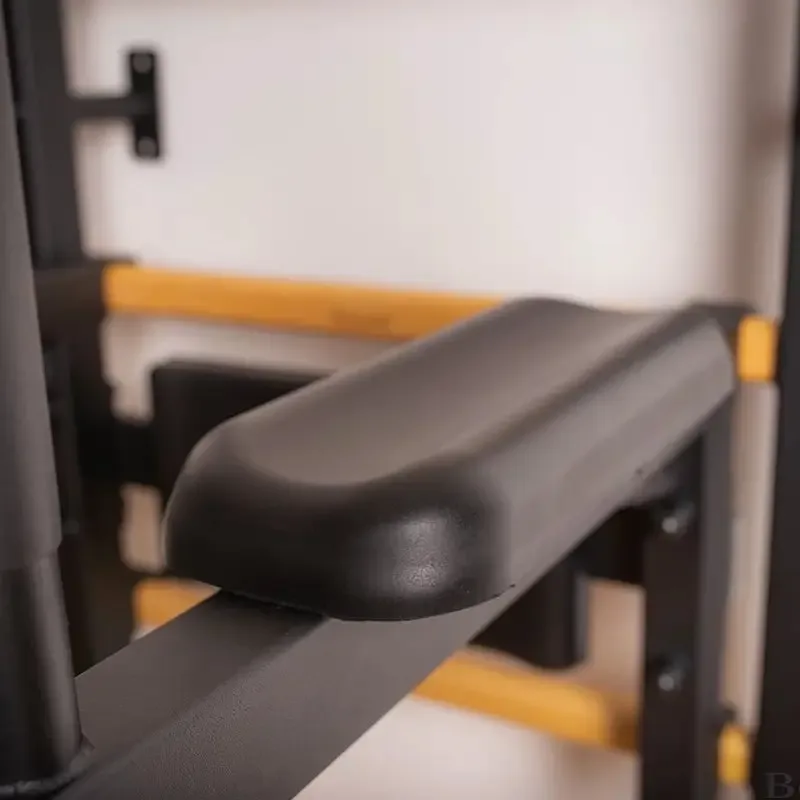 Шведська стінка BenchK 222B з турніком та брусами, чорна